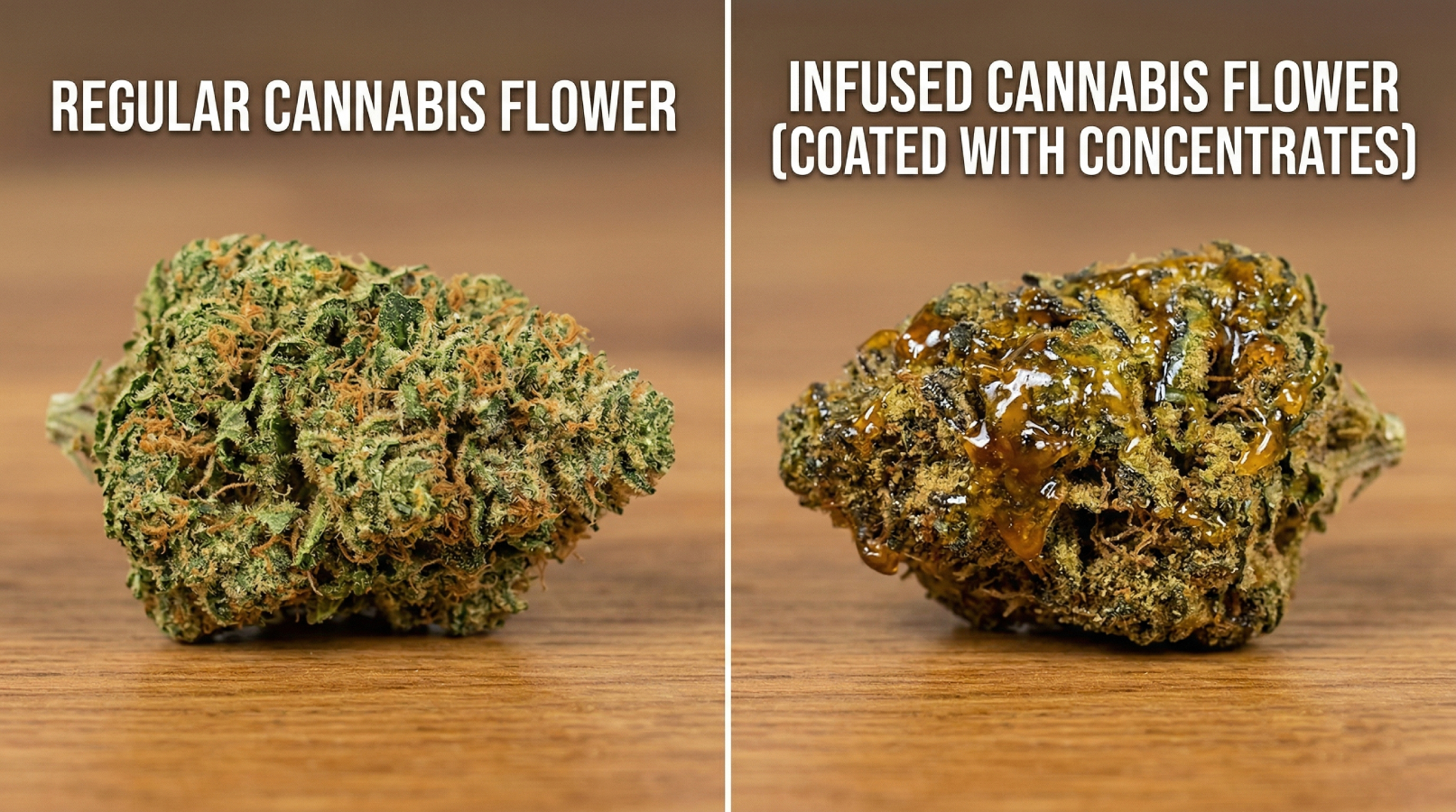Comparison of infused and non-infused