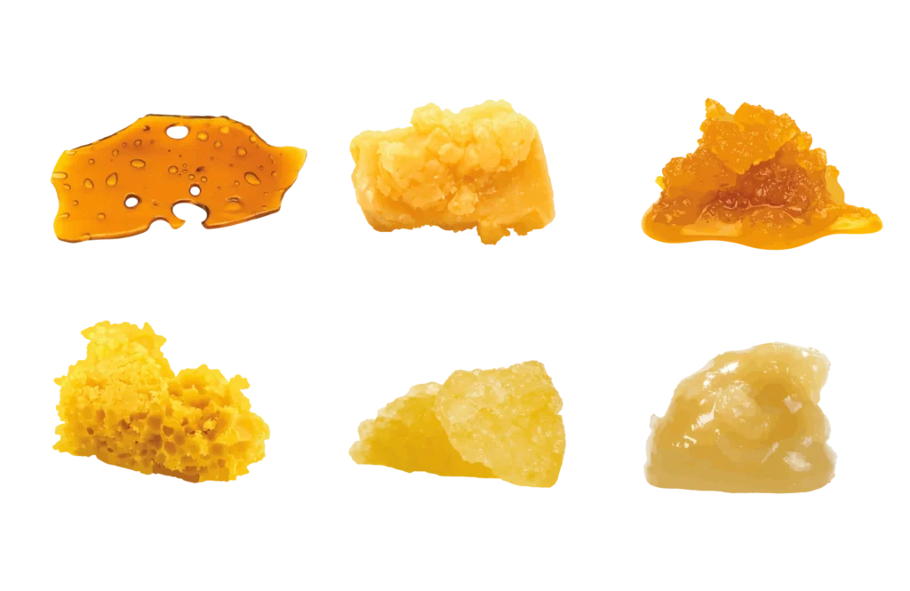 ypes of thca concentrates rosin resin diamonds comparison