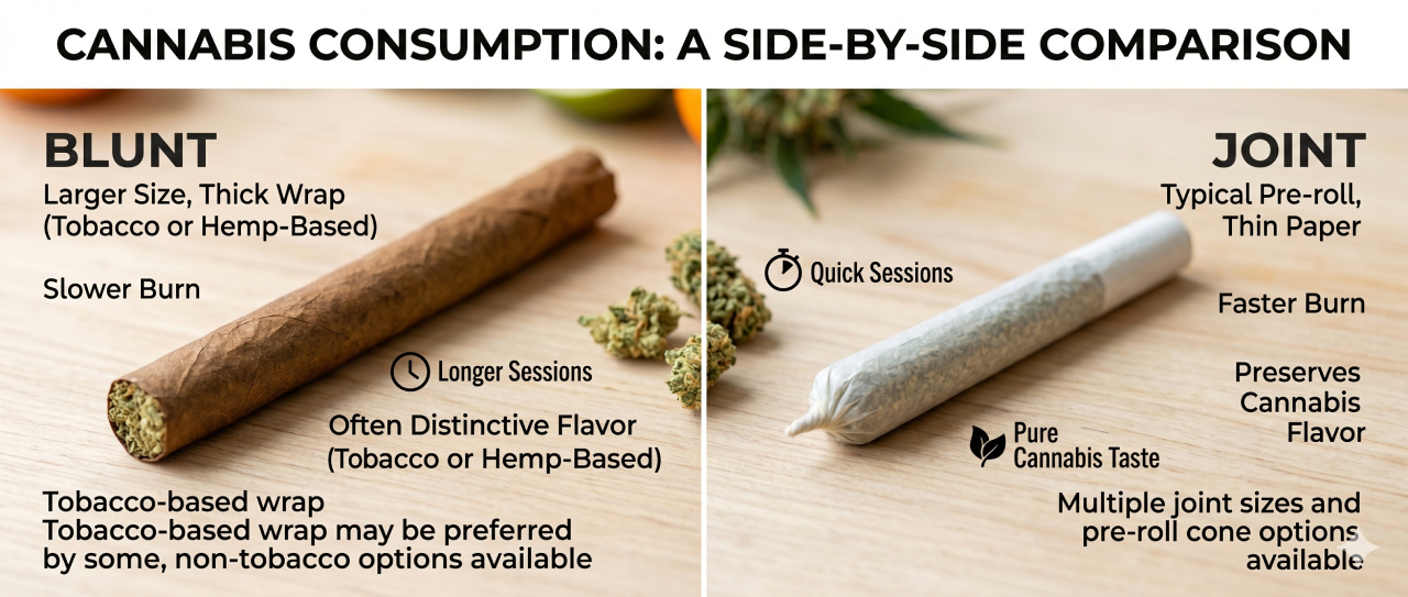Cannabis Consumption: A side-by-side comparison